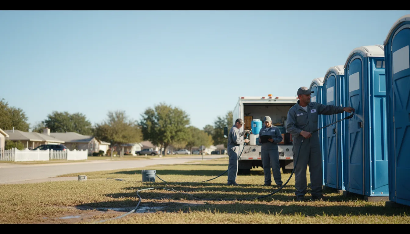 Long-Term Portable Toilet Rental in Amherst, TX near me